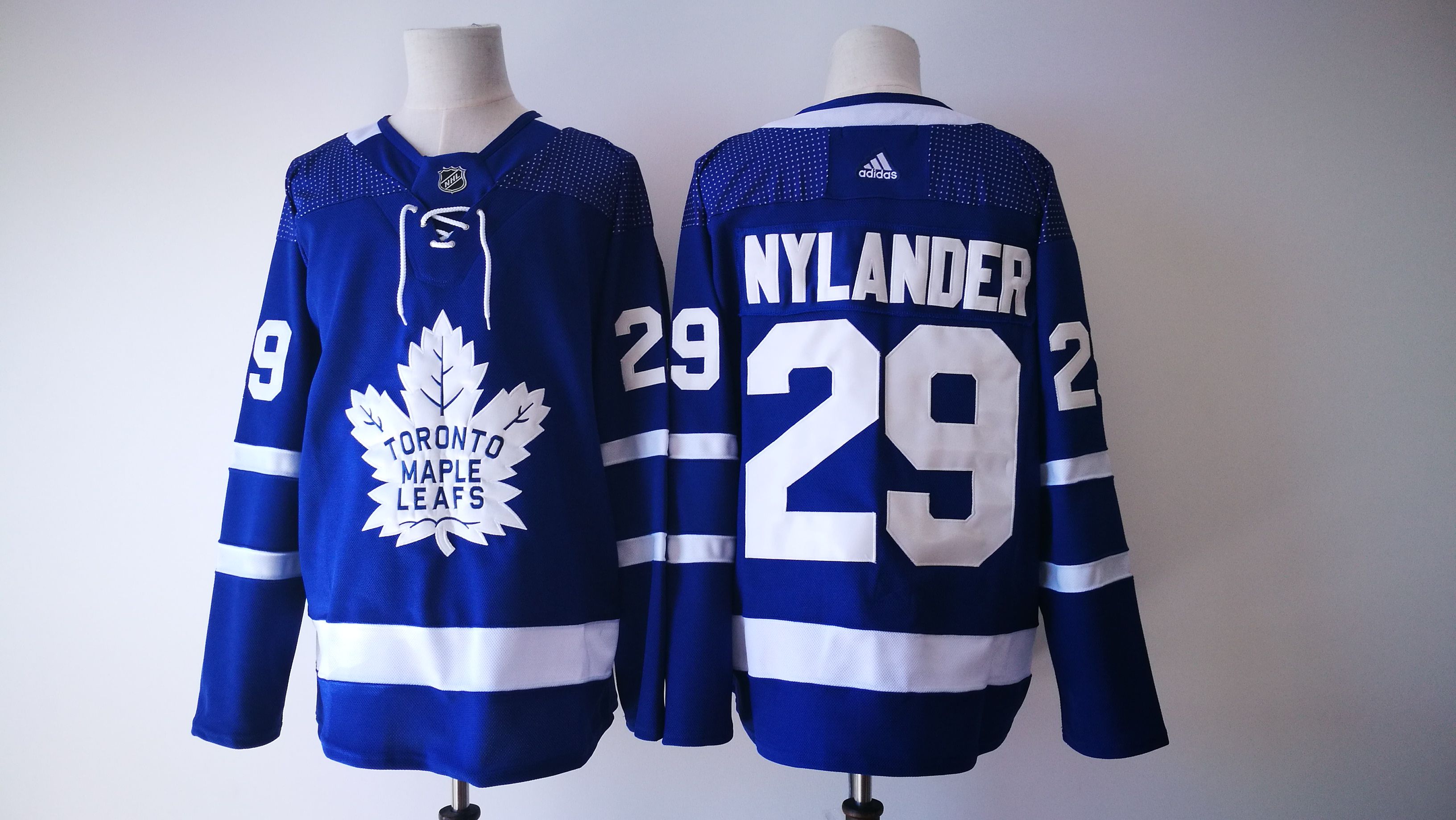 Men 2017 NHL Toronto Maple Leafs #29 Nylander Adidas blue jersey->toronto maple leafs->NHL Jersey